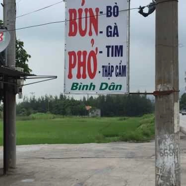 Tổng hợp- Quán Ăn Bún & Phở Bình Dân