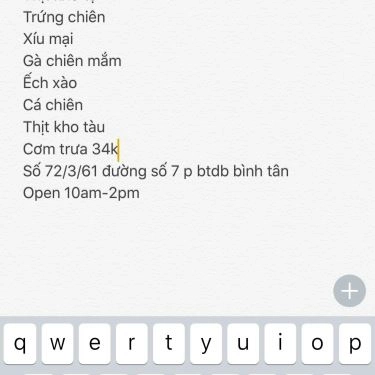Tổng hợp- Quán Ăn Quán Cơm Bình Dân - Đường Số 7