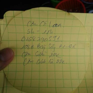 Thực đơn- Quán Ăn Cô Lan - Cơm Bình Dân