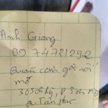 Tổng hợp- Quán Ăn Cơm Gà 678
