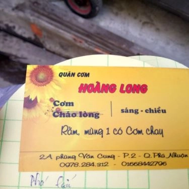 Tổng hợp- Quán Ăn Hoàng Long - Quán Cơm & Cháo Lòng