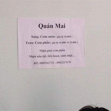 Tổng hợp- Quán Ăn Quán Cơm Mai - Phan Văn Trị
