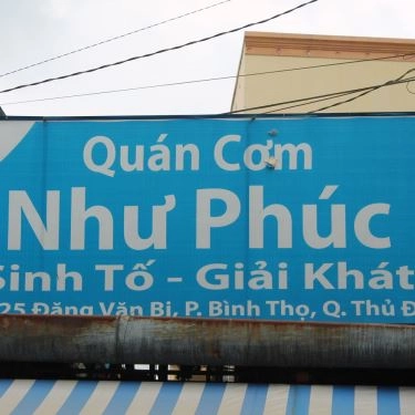 Tổng hợp- Quán Ăn Quán Cơm Như Phúc - Sinh Tố & Giải Khát