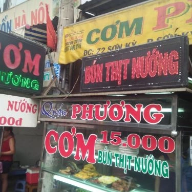 Thực đơn- Quán Ăn Phương - Quán Cơm & Bún Thịt Nướng
