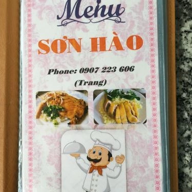 Thực đơn- Quán Ăn Quán Cơm Sơn Hào