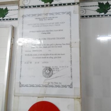Tổng hợp- Quán Ăn Quán Cơm Thanh Thanh