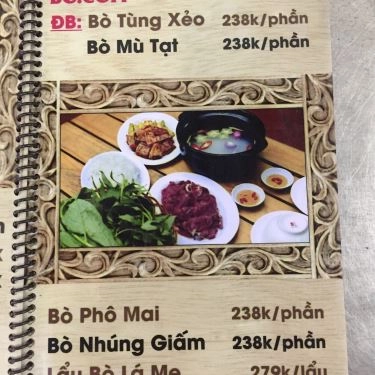 Thực đơn- Quán Ăn Quán Cua.Com - Cua Cà Mau
