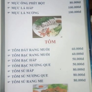 Thực đơn- Quán Ăn Đàng Hoàng - Gà Tre Đèo Le