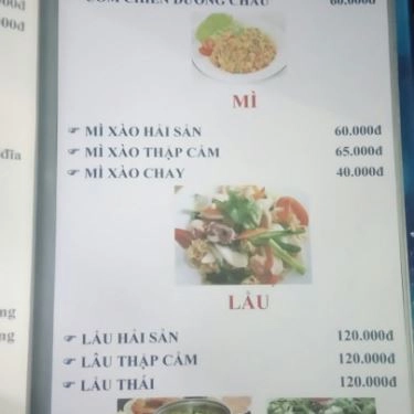 Thực đơn- Quán Ăn Đàng Hoàng - Gà Tre Đèo Le