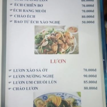 Thực đơn- Quán Ăn Đàng Hoàng - Gà Tre Đèo Le