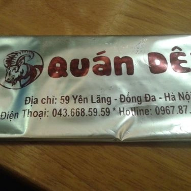 Tổng hợp- Nhà Hàng Quán Dê+