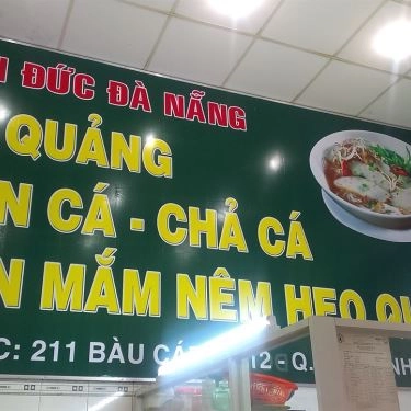 Thực đơn- Quán Ăn Quán Đức - Bún Chả Cá Đà Nẵng