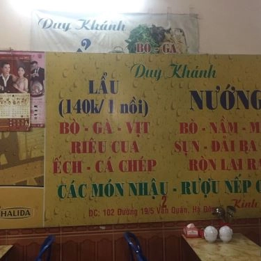 Tổng hợp- Quán Ăn Duy Khánh - Nướng & Lẩu