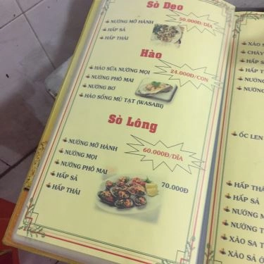 Thực đơn- Quán Ăn Quán Duyên Cua - Các Món Cua & Hải Sản