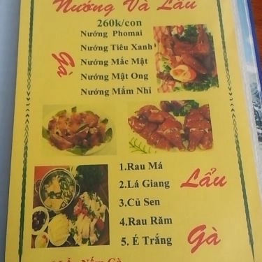 Thực đơn- Quán Ăn Quán Gà H2K