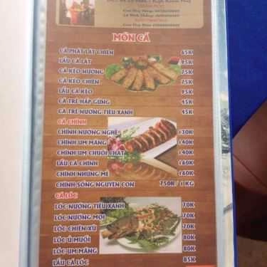 Thực đơn- Quán Ăn Quán Gỗ - Lẩu & Nướng