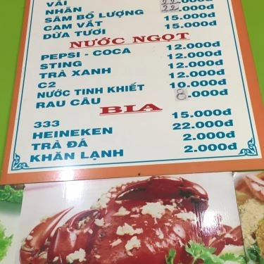 Thực đơn- Quán Ăn Bánh Canh Cua Hai Dậu