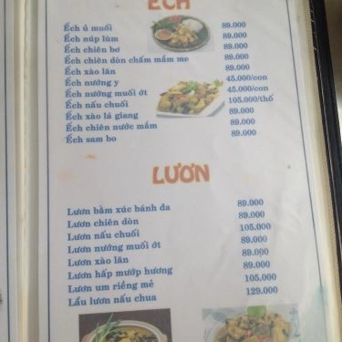 Thực đơn- Quán Ăn Quán Hải Sản Trúc Hào - Gò Dưa