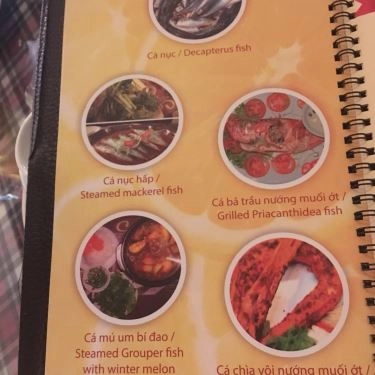 Thực đơn- Quán Ăn Hội An Quán -  Hoàng Văn Thụ
