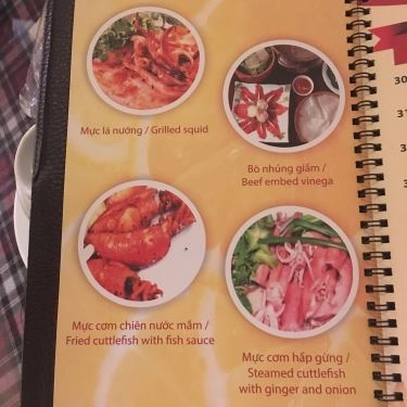 Thực đơn- Quán Ăn Hội An Quán -  Hoàng Văn Thụ