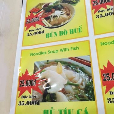 Thực đơn- Quán Ăn Hồng Ân Quán - Hủ Tiếu & Bánh Canh