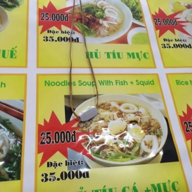 Thực đơn- Quán Ăn Hồng Ân Quán - Hủ Tiếu & Bánh Canh