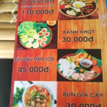 Thực đơn- Quán Ăn Quán HTX - Lý Thường Kiệt