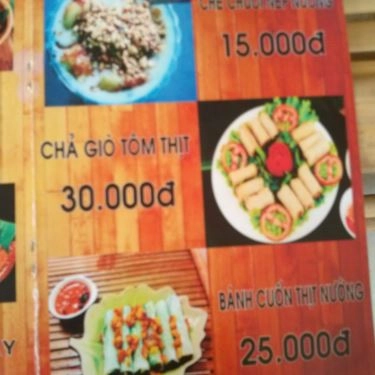 Thực đơn- Quán Ăn Quán HTX - Lý Thường Kiệt