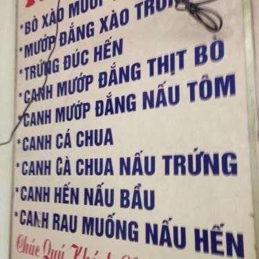 Tổng hợp- Quán Ăn Huế - Thái Thịnh