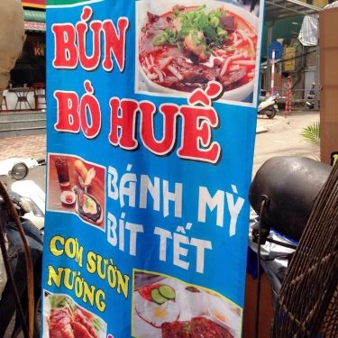 Thực đơn- Quán Ăn Bún Bò Huế Huy Béo - Pham Ngọc Thạch