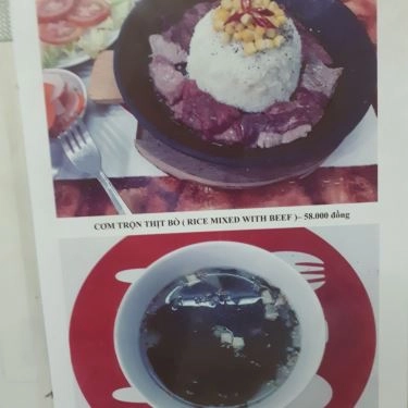 Thực đơn- Quán Ăn Quán Lá - Beefsteak Bò Né