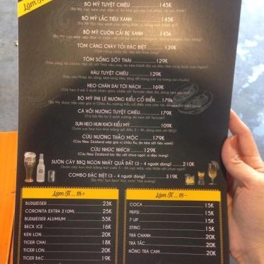 Thực đơn- Quán Ăn Quán Làm Tí - BBQ & Beer