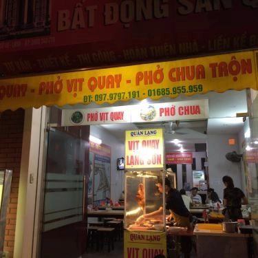 Tổng hợp- Quán Ăn Quán Lạng - Phở Chua & Vịt Quay Lạng Sơn