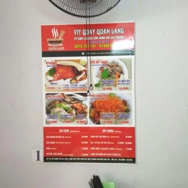 Tổng hợp- Quán Ăn Quán Lạng - Phở Chua & Vịt Quay Lạng Sơn