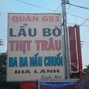 Thực đơn- Quán Ăn Lẩu Bò 651