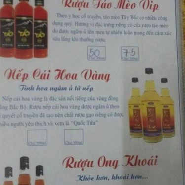 Thực đơn- Quán Ăn Quán Lẩu Dê & Cá Lóc Nướng