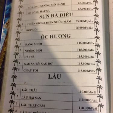 Thực đơn- Quán Ăn Quán Lẩu Dê Phú Quý