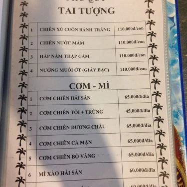 Thực đơn- Quán Ăn Quán Lẩu Dê Phú Quý