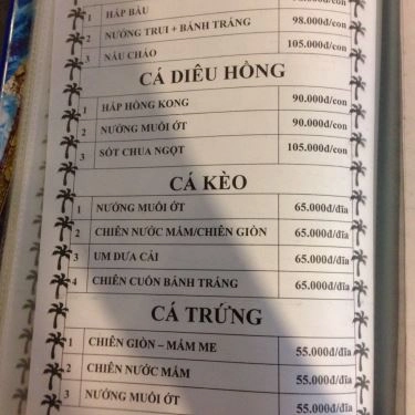 Thực đơn- Quán Ăn Quán Lẩu Dê Phú Quý