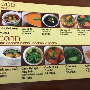 Thực đơn- Quán Ăn Quán Lức Khai Minh - Ngô Quyền