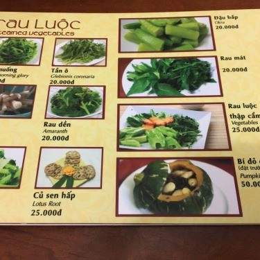 Thực đơn- Quán Ăn Quán Lức Khai Minh - Ngô Quyền