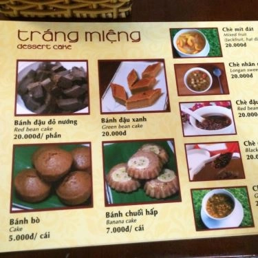 Thực đơn- Quán Ăn Quán Lức Khai Minh - Ngô Quyền