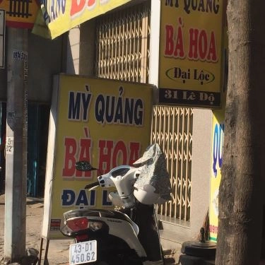 Tổng hợp- Quán Ăn Mì Quảng Bà Hoa - Lê Độ