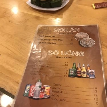 Thực đơn- Quán Ăn Quán Nem Chợ Huyện - Đặc Sản Bình Định - Bạch Đằng