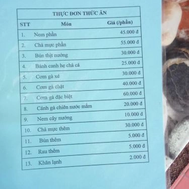 Tổng hợp- Quán Ăn Quán Nem Dì Năm