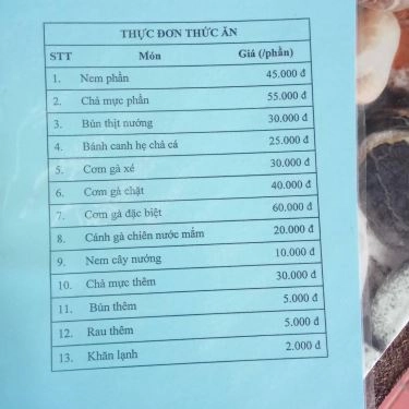 Tổng hợp- Quán Ăn Quán Nem Dì Năm