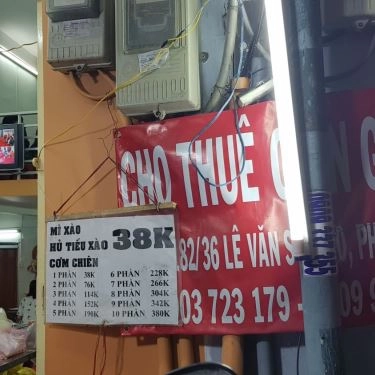 Thực đơn- Quán Ăn Quán Nghèo - Mì Xào, Hủ Tiếu Xào & Cơm Chiên