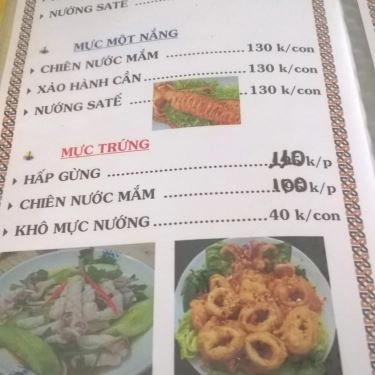 Thực đơn- Quán Ăn Quán Ngói - Lê Bình