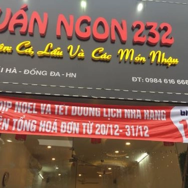 Tổng hợp- Quán Ăn Quán Ngon 232 - Cá & Các Món Nhậu