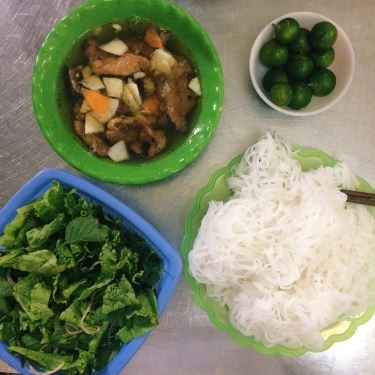 Món ăn- Quán Ăn Quán Ngon - Bún Chả